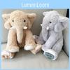Elephant Toy Plush Cartoon Stuffed Animal Doll Bedroom Decoration Kids Gift