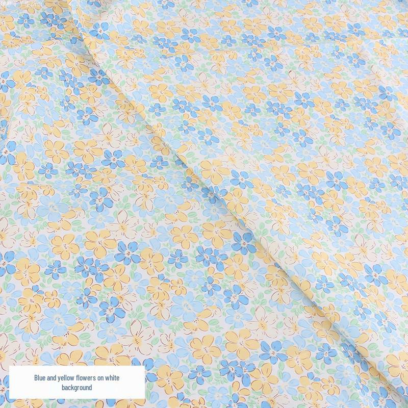 Strictly Selected Floral Print Cotton Twill Fabric for Baby Dress & Kids' Bedding