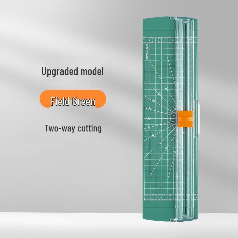 Мини-резак для бумаги Huanmei A4 с двумя канцелярскими принадлежностями для студентов и фотографий