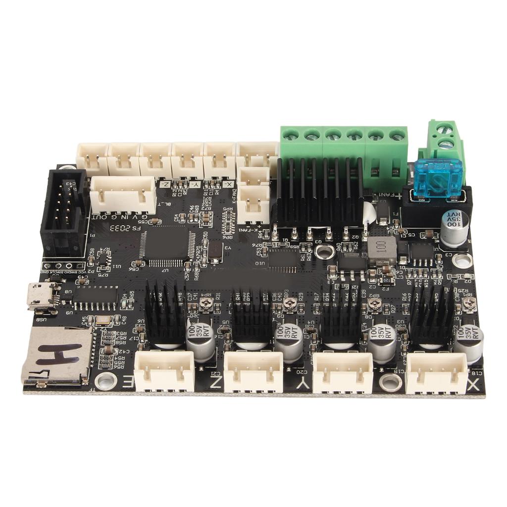 3D Printer Motherboard Replacement V4.2.7 Upgraded 3D Printer Silent Board for Ender 5