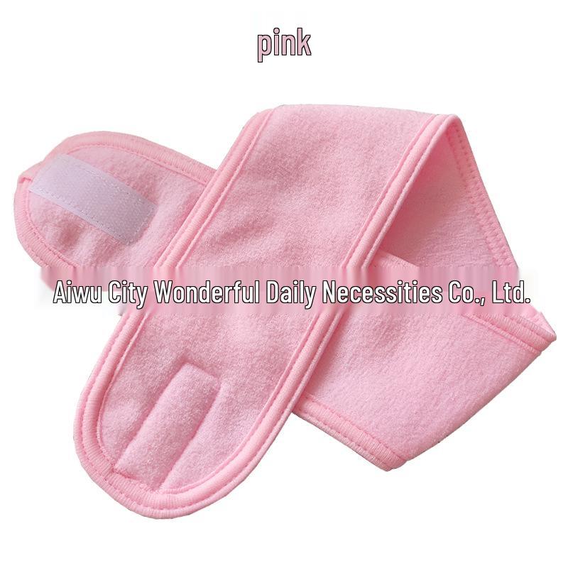 Velcro Hair Tie Women's Makeup Headband - European & American Style Hair Accessories