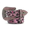 Men's Y2K Rhinestone Punk Rivet Belt - Dark Style Fashion Accessory