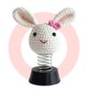 Car Decoration Knitted Animal Pattern Dashboard Decoration Accessory Crochet Decors Car Interior Ornament Wobble Figure