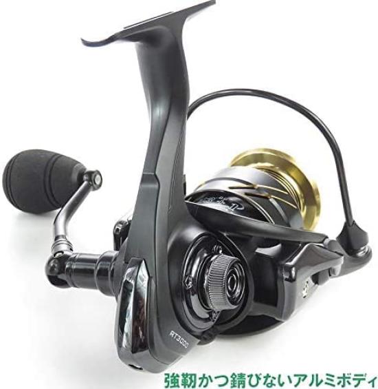 [Jiginger Z 3000 spinning reel] Lightweight CNC aluminum spool Salt compatible Spare spool included (#3000 5BB+1RB RT3000v)