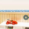 Ocean Waves Bulletin Board Borders 3 x 11 Inch Summer & Back to School Theme Party Classroom Decorations,30 Pcs