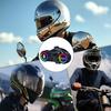Motorcycle Helmet Headphones Wireless Motorcycle Headphones Noise Reduction Waterproof 800mAh Earbuds For Skiing Racing Touring