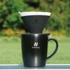 Zebrang V60 Flat Dripper 01 PLUS perfect for outdoor Serving cups of and Portable coffee ZB-VDF-01B, lightweight, portable, pocket-sized, camping. 1-2