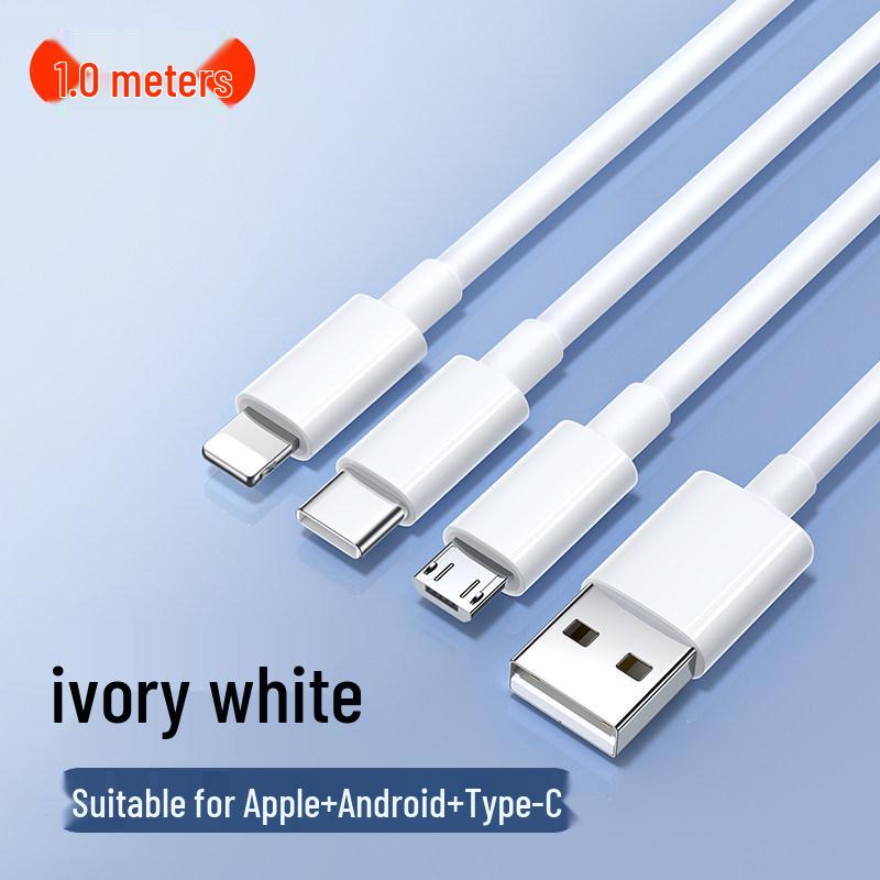 Boxin 120W 3-in-1 Fast Charging Cable for Apple & Android Devices