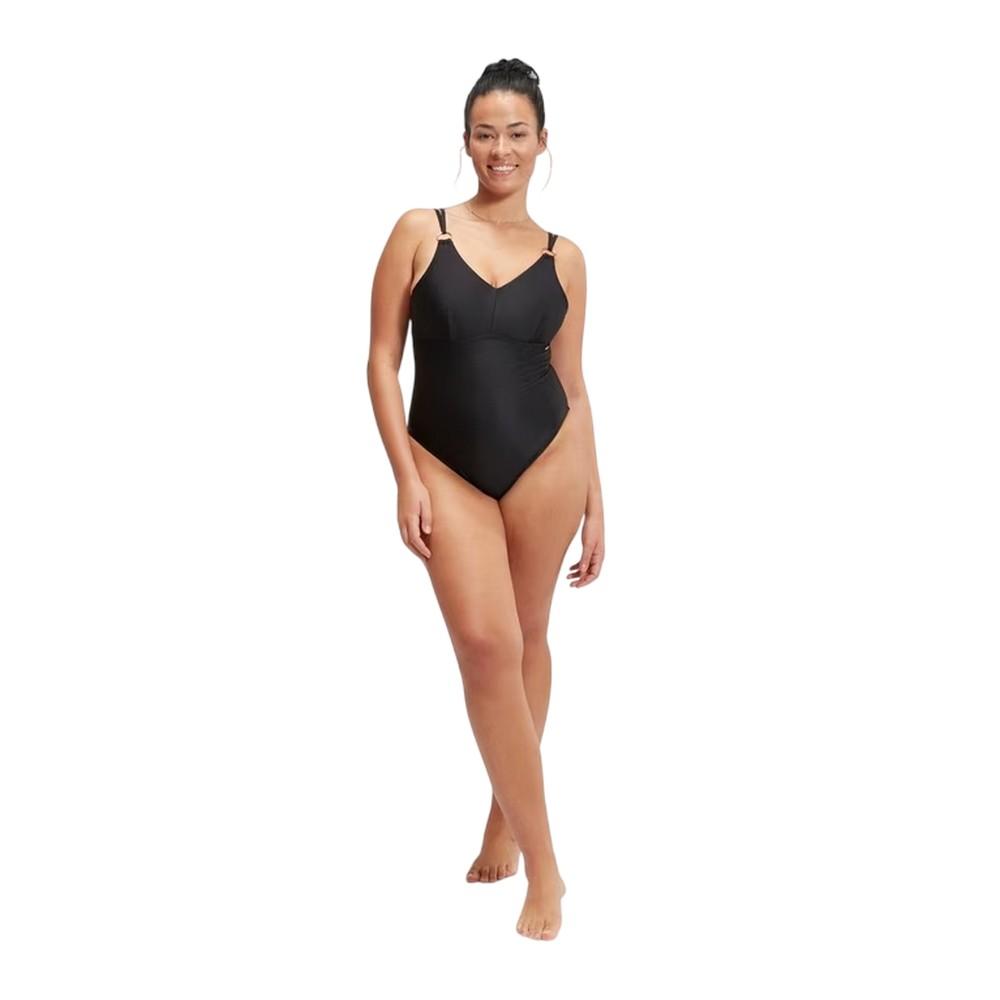 Speedo Womens/Ladies Strappy Shaping One Piece Swimsuit