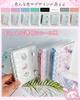 GOKEI Sticker Shrink A7 Mini Clear Binder 2 Zippered 2 Sticker Card Collage Green Book, Plastic, Transparent, Size, [20 Refills, Pockets, Underlays]