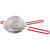 Steel Colander Silicone Handle Strainer Sifting Tool Flour Sifter Powder Sieve Filter Spoon