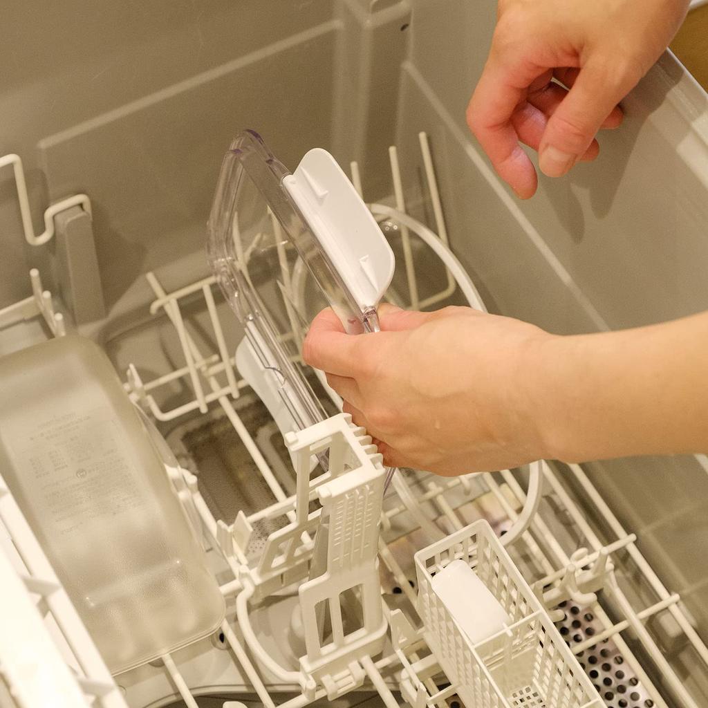 Komori Resin Bento Premium Easy To Microwave and Dishwasher KLBTL5 Box, 500ml, Dome, Clean, Safe, White,