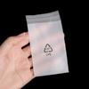 50pcs/Lot CPE Frosted Bags  Jewelry Package Plastic Bag for Earrings Necklace Bracelet Beads Jewelry Organizer Display Packaging