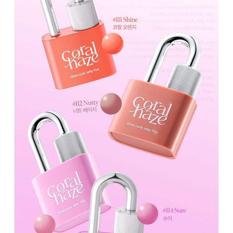 Coralhaze Glow Lock Jelly Tint - 15 Colors