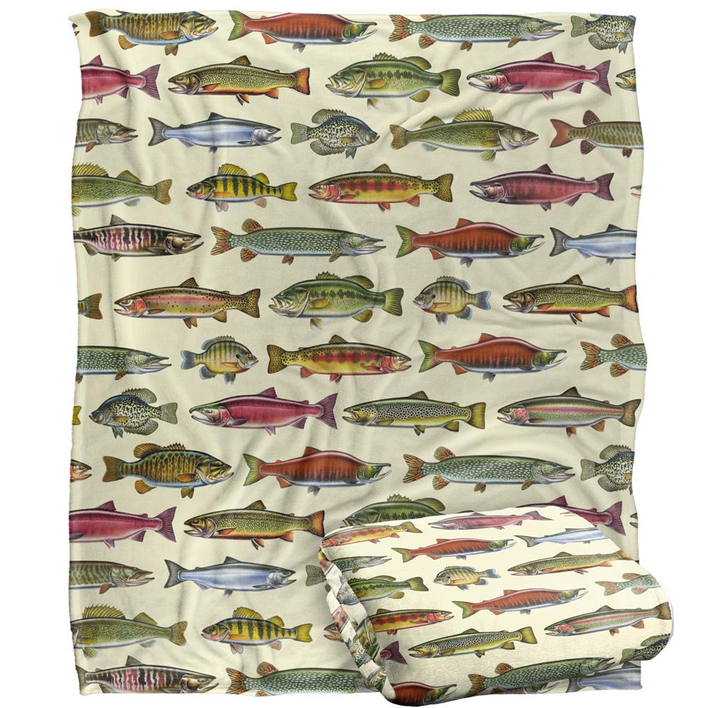 JQ Licensing Silky FIshing Supersoft Blanket