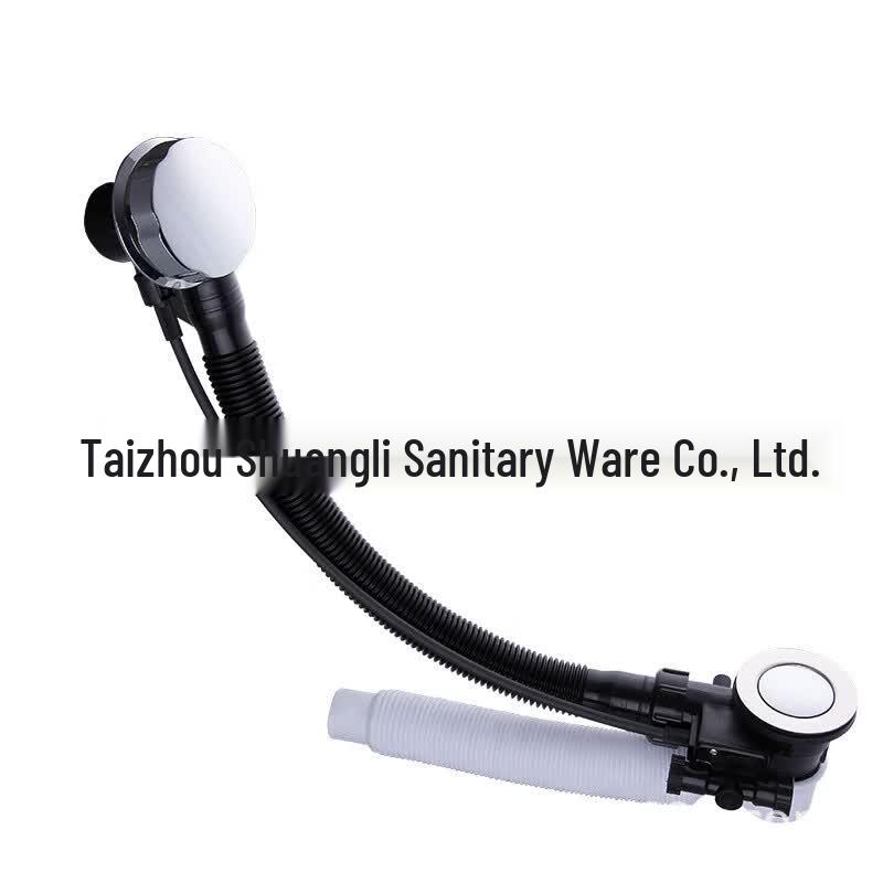 Bathtub Rotary Drainer with Handwheel
