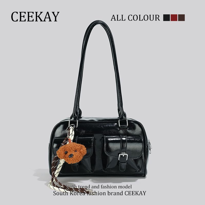 

Ceekay Niche Style Fancy Underarm Bag Black