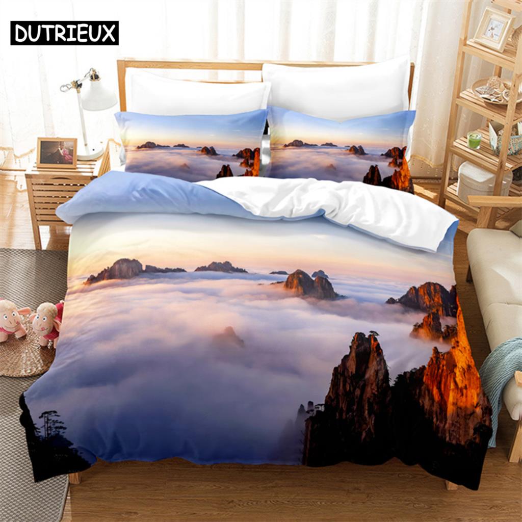 Tryck med fransk bulldog Barn Sängkläder Set Polyester Påslakan Örngott Queen King Size Söt Husdjur Valp Täckeöverdrag