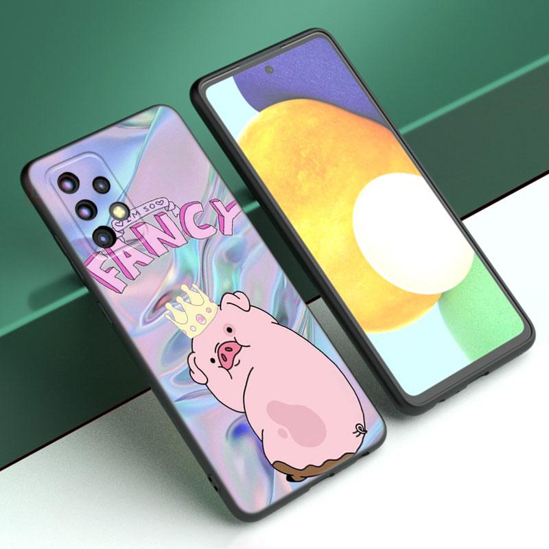 

Розовый забавный чехол для телефона Pig для Samsung A04 A21 A30 A50 A52 S A13 A14 A22 A23 A32 A53 A73 5G A11 A12 A31 A33 A51 A70 A71 A72 Samsung A73 5G