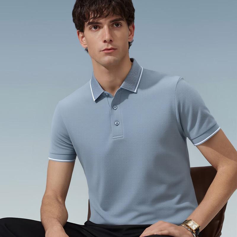 

Judger Men s Summer Business Casual Short Sleeve Polo Shirt 3XL