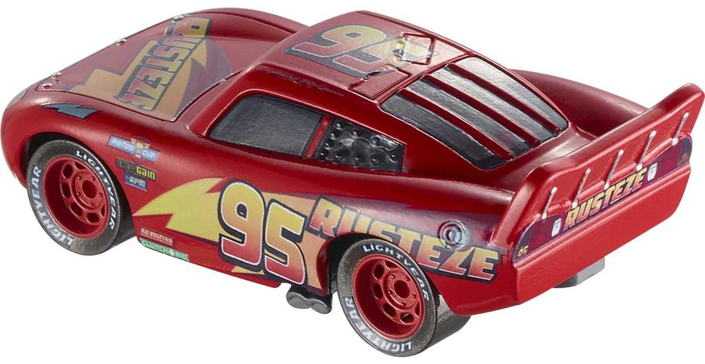 Cars 3: Crossroads Mattel 1:55 Diecast Miniature Car Pack: Rust-eze Lightning McQueen  MATTEL 2017 CARS 3 Rust-eze Lightning McQueen [Used] Disney