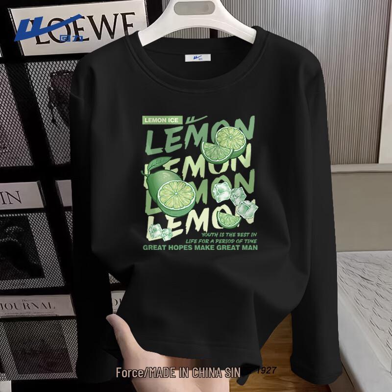 Warrior Women's 2026 Spring Pure Cotton Long-Sleeve T-Shirt