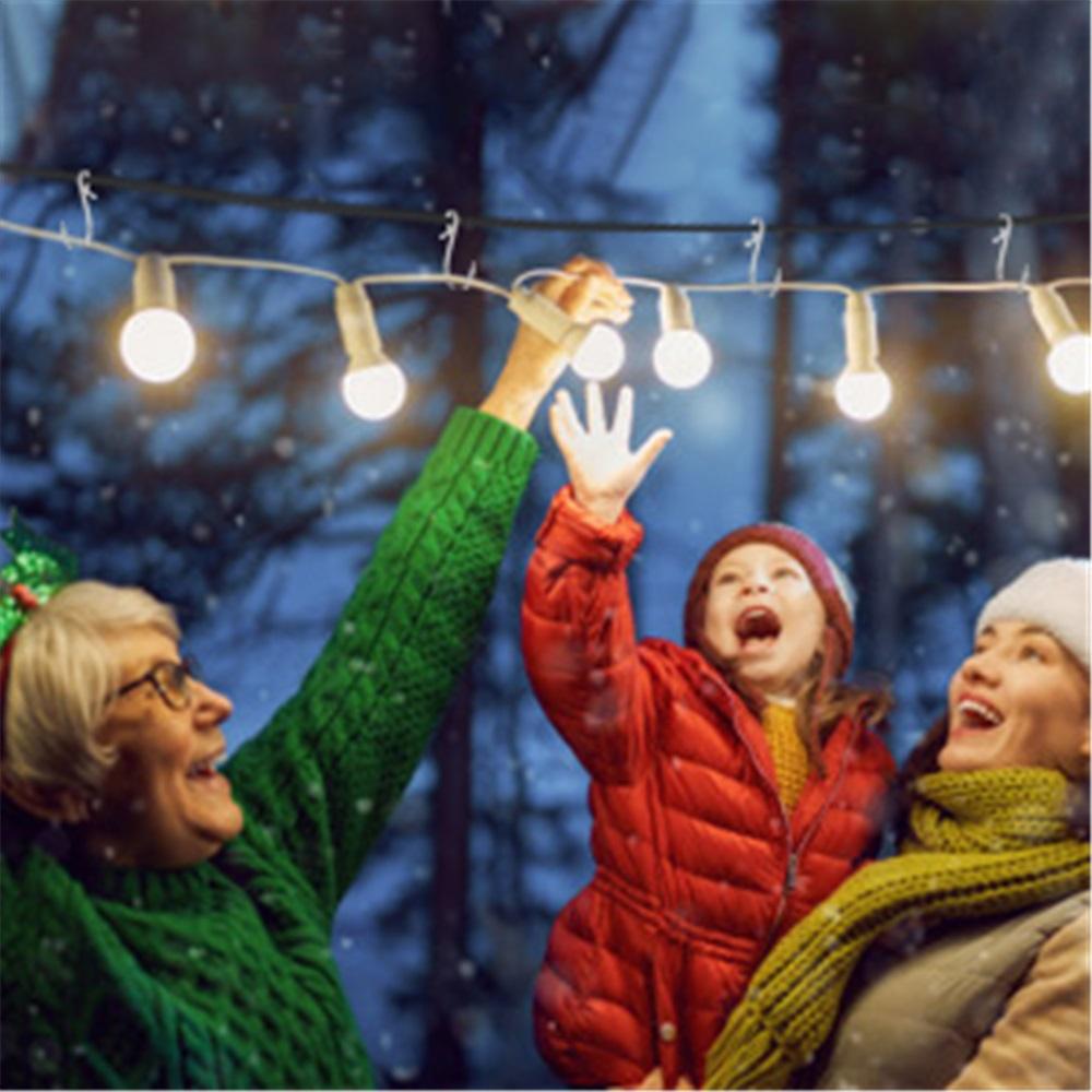 60 Metal Grooved Hooks Christmas Lights Hooks Weatherproof Light Clip Hooks For Hanging Christmas Decorations Outdoor String Lights, Party Decorations