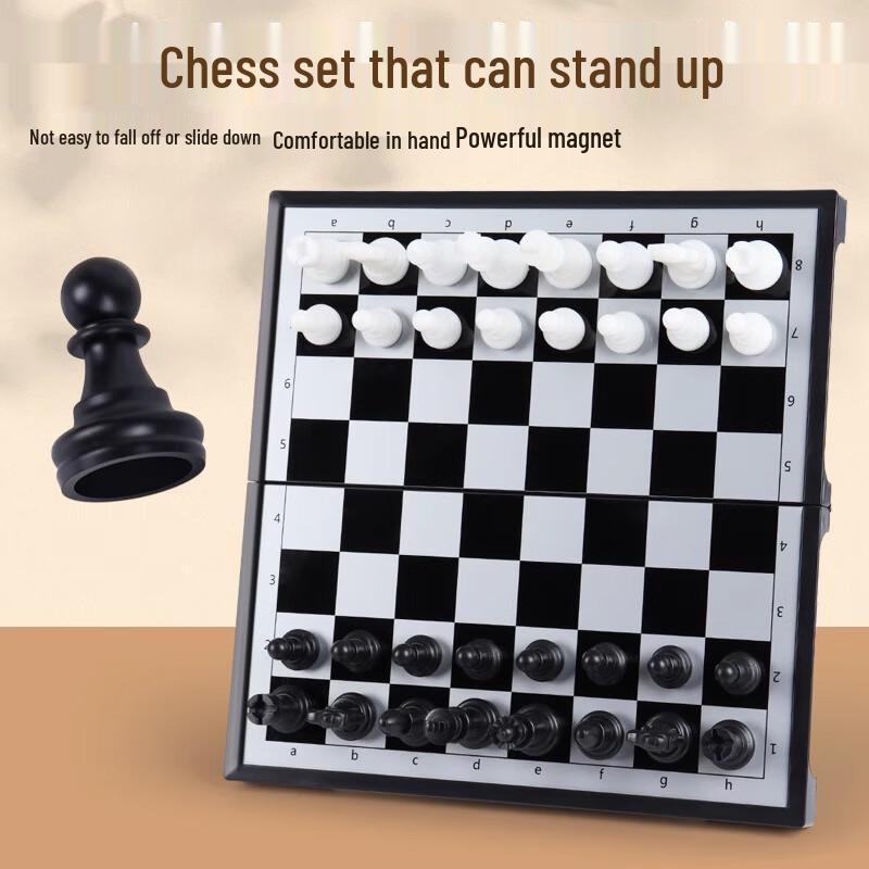 Yingba Magnetic Foldable Portable International Chess Set