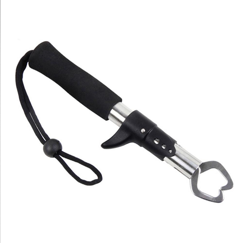 Stainless Steel Fish Grip Lure Clamp Controller Holder Fishing Lip Gripper