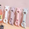 Multi-purpose Four-in-one Bottle Opener Beer Beverage Cap Opener Bottle Can Opener Cap Twister Canned Fish Cap Remover