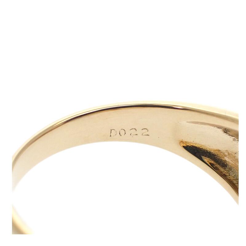 no brand  #12(JP Size) ring K18 yellow gold Women