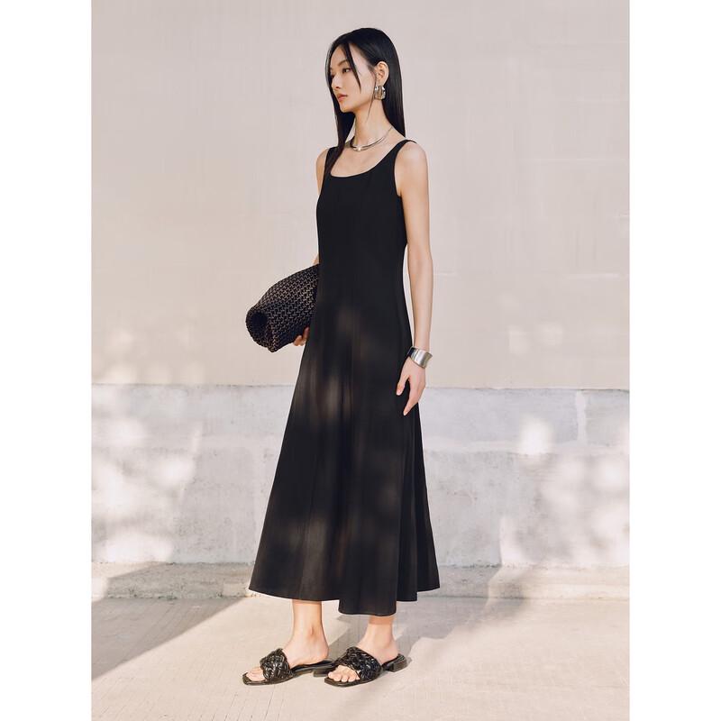 Peacebird Women's French Style Sleeveless A-Line Maxi Dress