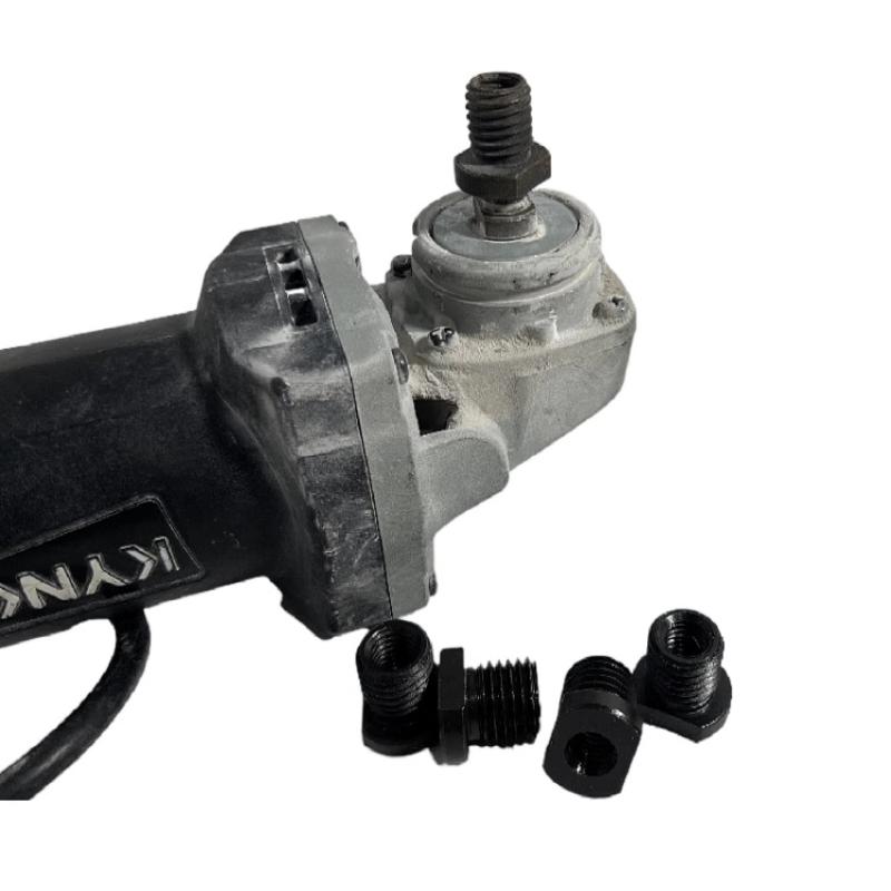 {MX} 1Pcs M10 To M14 M10 Thread Angle Grinder Adapter Spindle Arbor Conversion Female To Male Connector Rod Power Tool