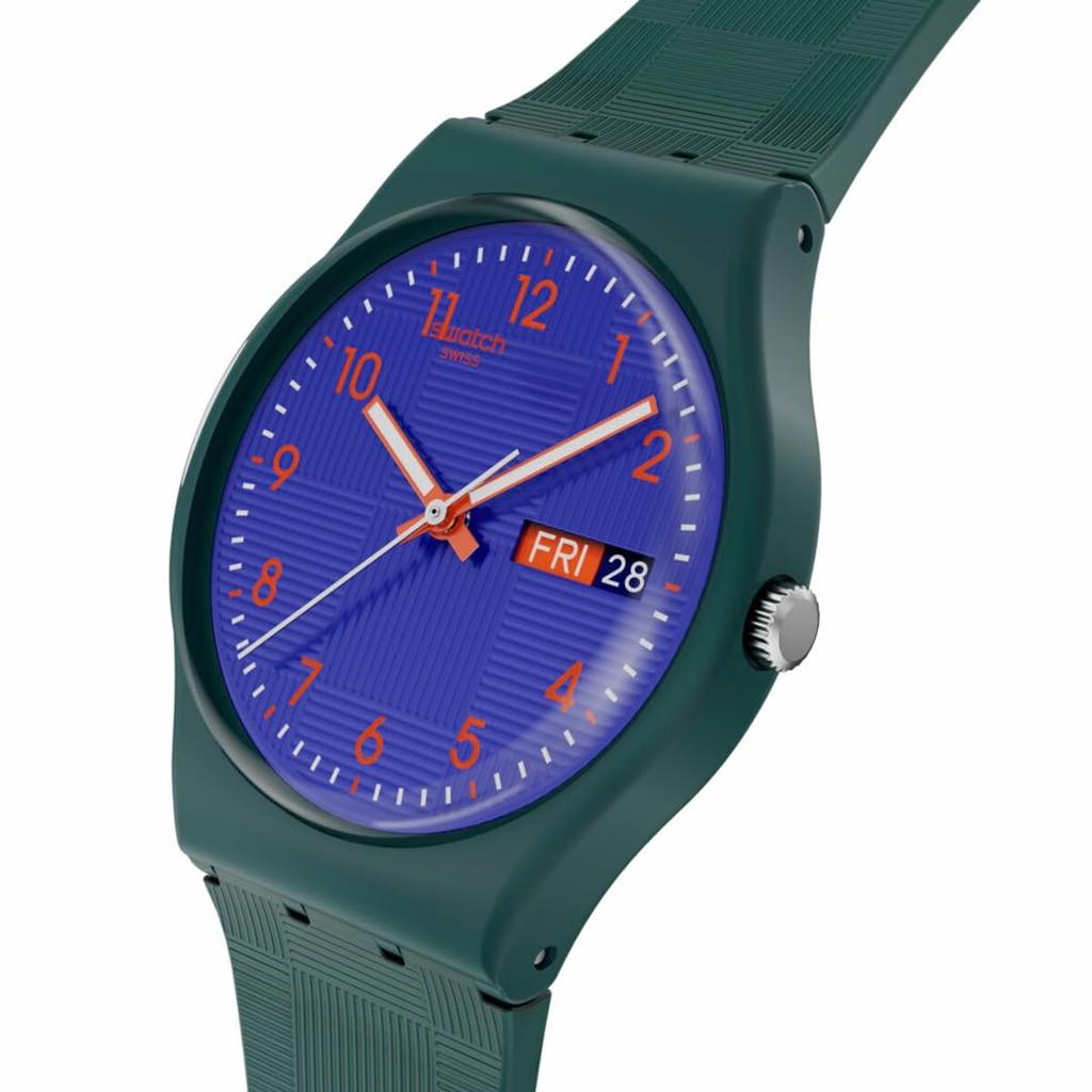 Swatch Pattern Formation Watch SO28N706 Green