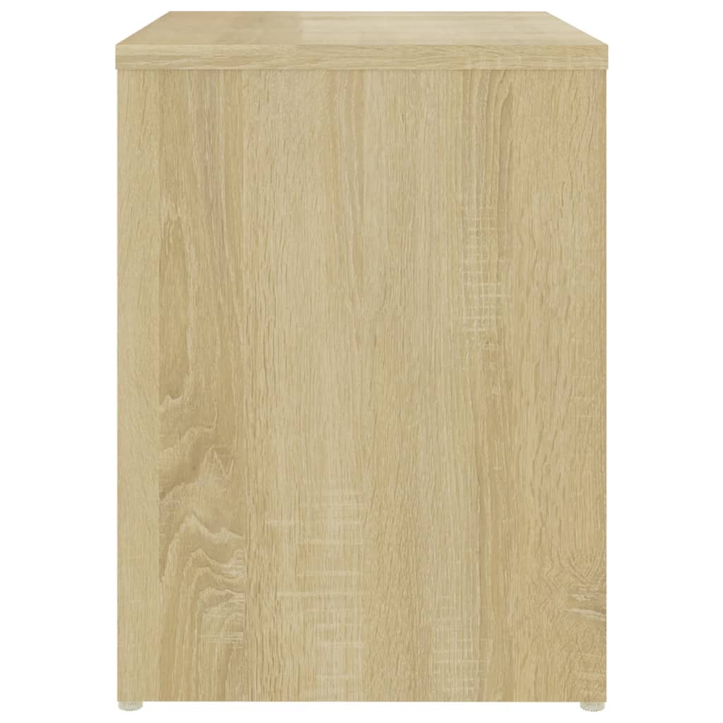 Vidaxl Szafka Nocna, Dąb Sonoma, 40X30X40 Cm, Materiał Drewnopochodny
