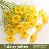 Daisy Silk Simulated Flowers For Home Decor Outdoor Event Photography