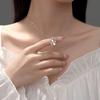 Beixi Four-Leaf Clover S925 Sterling Silver Necklace: Elegant Birthday Gift for Girlfriend