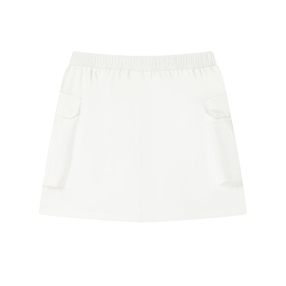 FILA MILANO Casual Short Skirts Women's Cloud White F11W525306F-WT