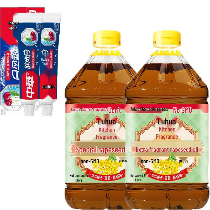 

Zhonghua Toothpaste & Luhua Rapeseed Oil Multi-Pack