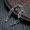 Domineering Charm Hip-Hop Men'S Bracelet Stainless Steel Retro Style Literary Trend Punk Jewelry