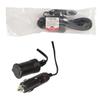 Cigarette Lighter Power Cable Extension Cord 12V 5m M/F, 60W, LogiLink Black