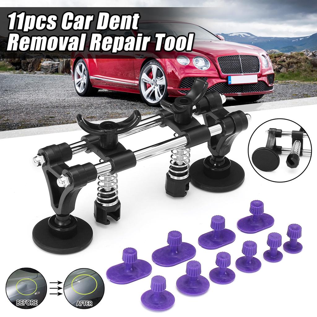 11Pcs Car Dent Repair Tools Auto Body Repair Puller Kit Professional