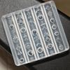 3D Silicone Nail Art Mold Rose Flower Bow Wing Retro Relief Pattern Design Diy Nail Templates Manicure Design Tool