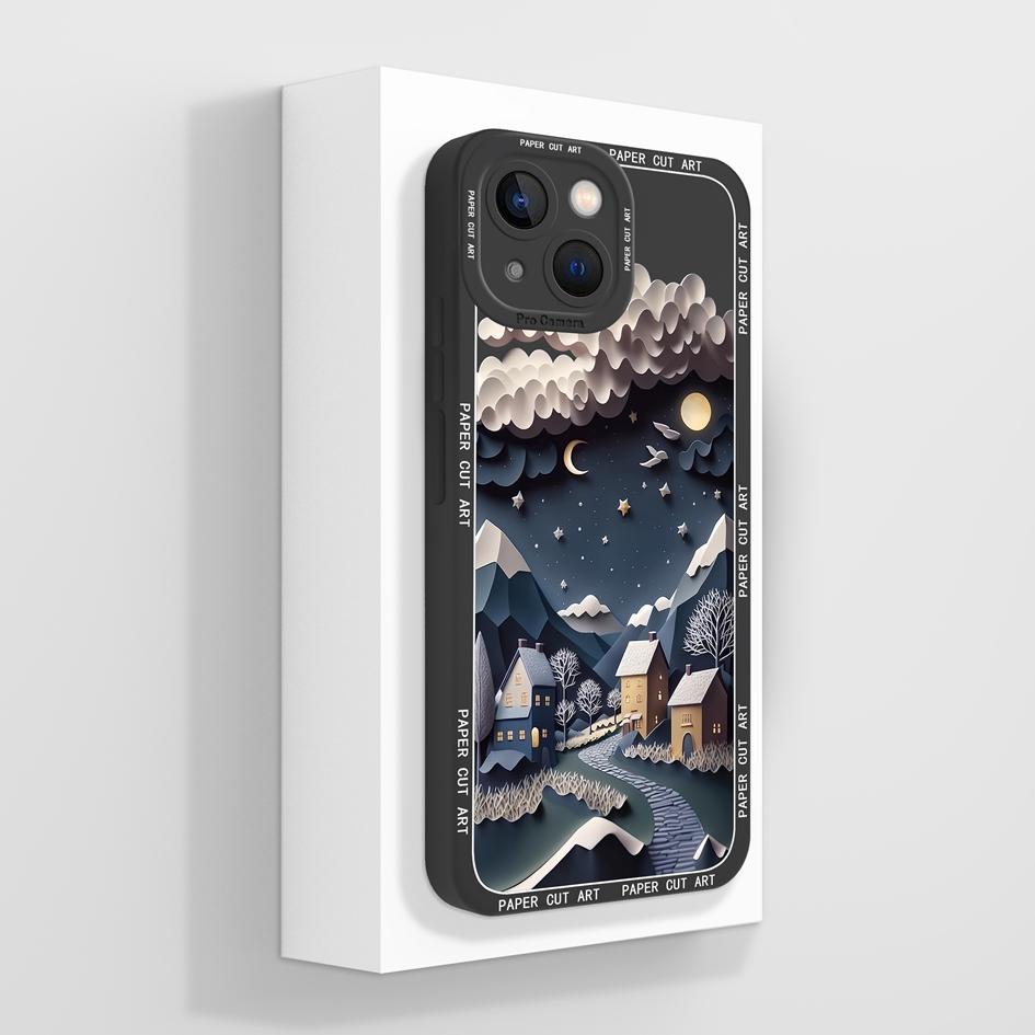 Smartphone Case For iPhone 13 14 15 16e Pro Max Mini Plus Lazy Kitten Pretty Flowers Pattern Liquid Silicone Shockproof Advanced Shell For iPhone Capa