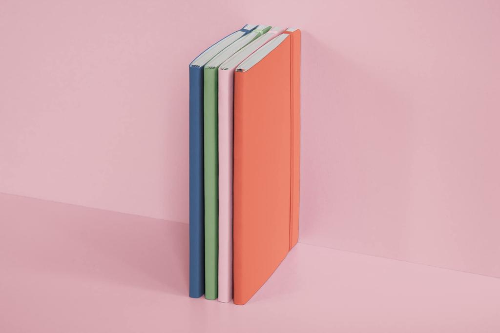 Leuchtturm A5 Dotted Soft Officially Imported Notebook, Grid, Cover, Sage, 361592,