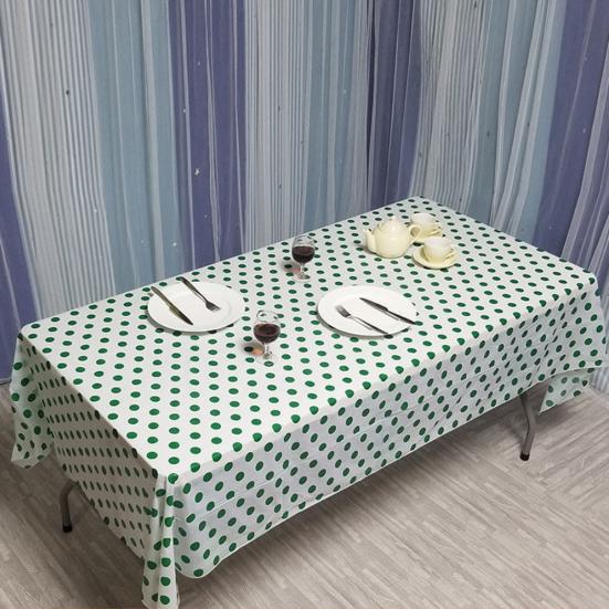 Concise Style PEVA Eye-catching Tablecloth Creative Chessboard Pattern Table Cover for Home