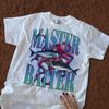 Master Baiter Bass Fishing Fisher Funny Meme Graphic T-shirts Men Casual Cotton Tshirt Short Sleeve Vintage Summer Pop T Shirts