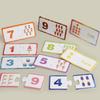 Montessori Wooden Number Matching Toys Digital Pattern Puzzle Toy Early Learning Math Educational Cognitive Game for Toddler Kid
