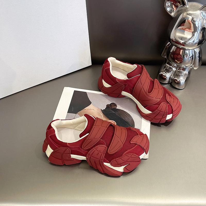 Thick-soled heightening dad shoes women's 2025 new octopus dad shoes Thick-soled trendy casual shoes are comfortable and breathable