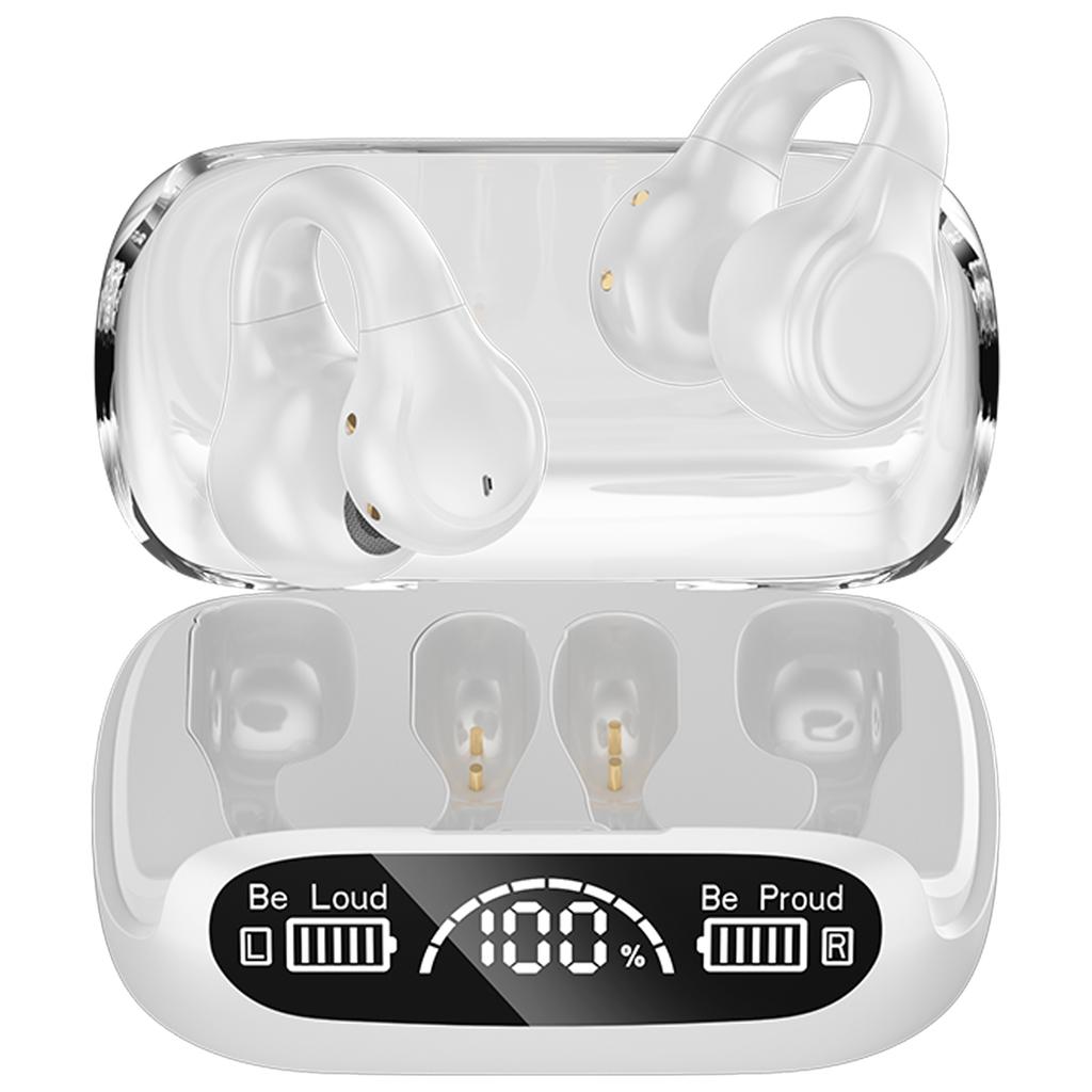 Waterproof TWS Bluetooth-compatible 5.3 Headphone with Clear Voice Calls Noise Cancelling Bone Conduction Headset